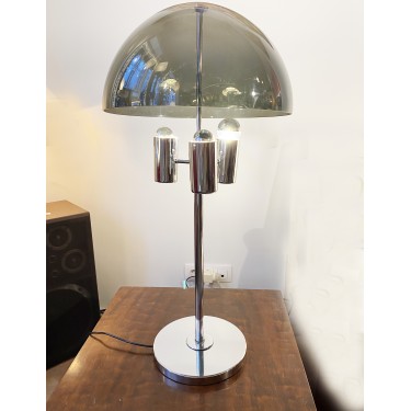 lampe chrome et plexi